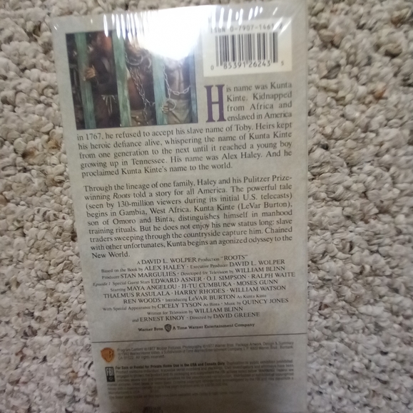 New ( No Tags) "Roots" VHS Box Set. - Picture 4 of 5
